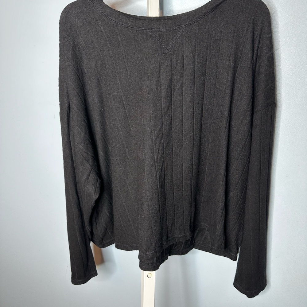 BP NWT Cozy Ribbed Pijama Top Plus Size Oversized - Picture 2 of 4